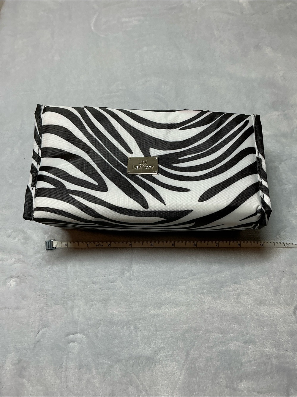 Zebra makeup beauty bag